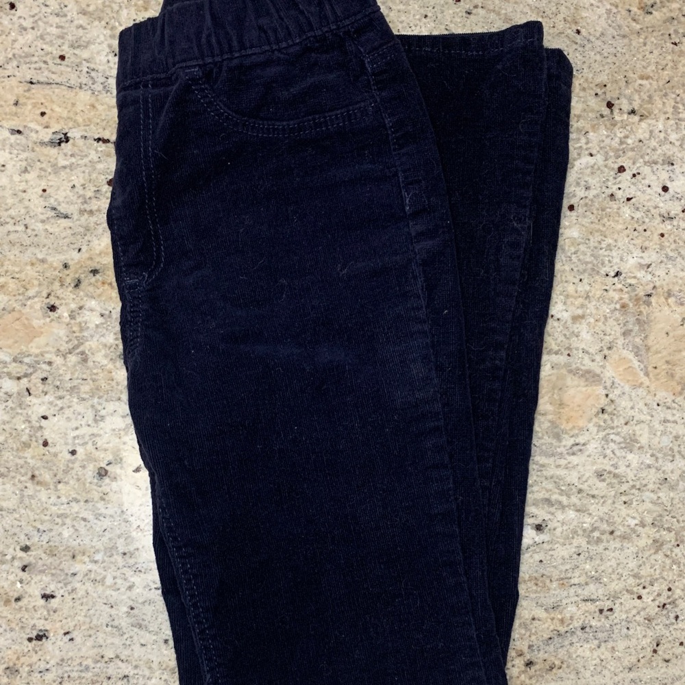 H&M navy corduroy pants